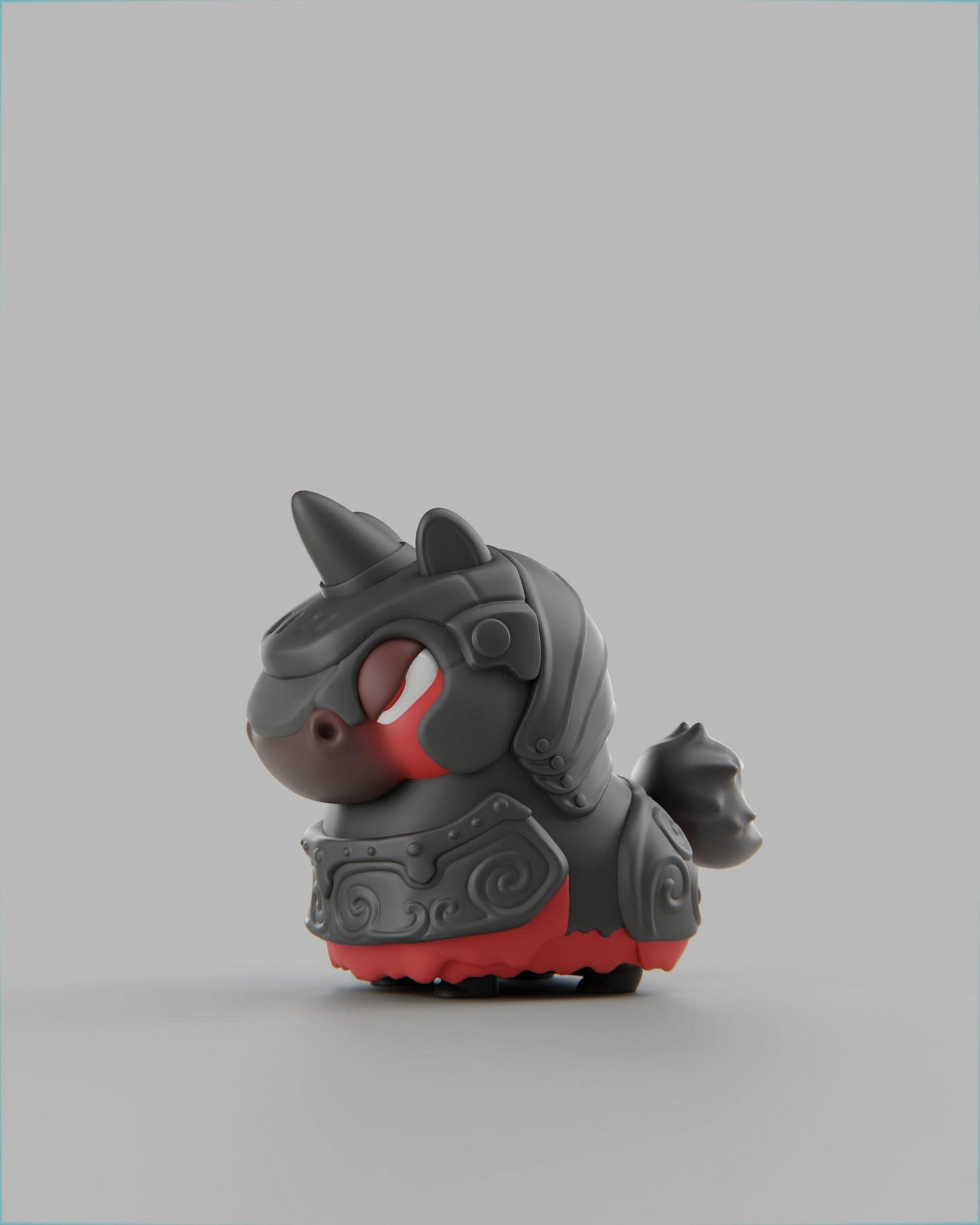 Steedii - UNPAINTED 3D Resin Figure - Grumpii Art Toy