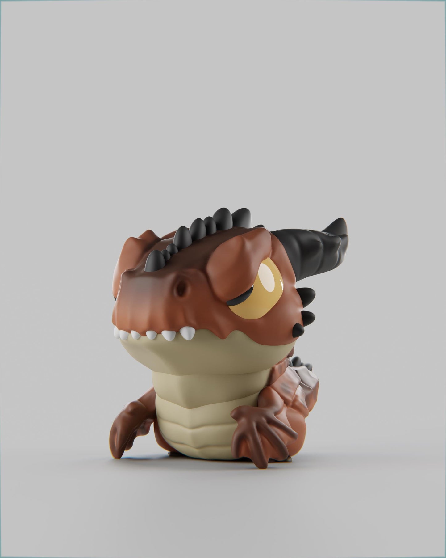 Ignii - UNPAINTED 3D Resin Figure - Grumpii Art Toy