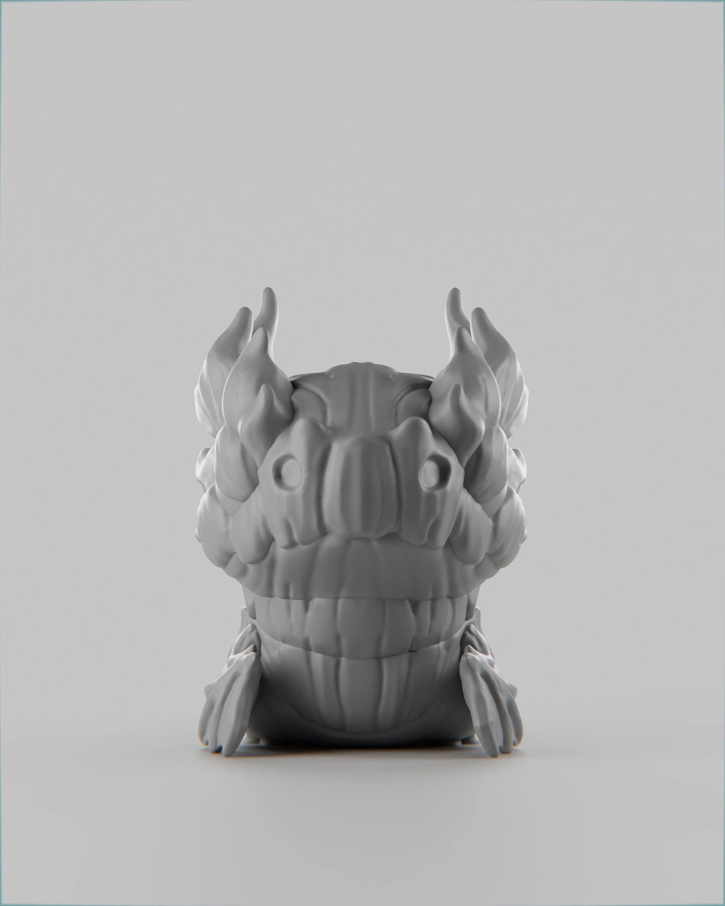 Ignii - UNPAINTED 3D Resin Figure - Grumpii Art Toy
