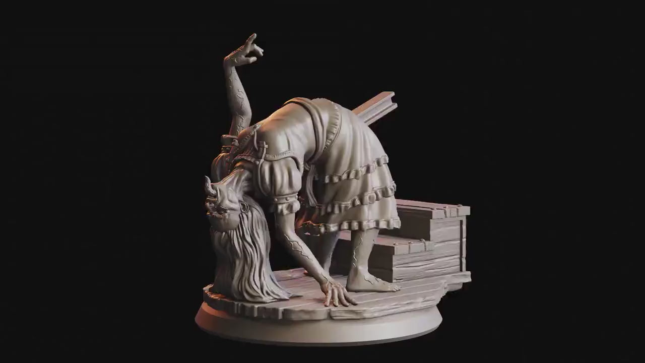 The Girl and The Stairs - Flesh of Gods